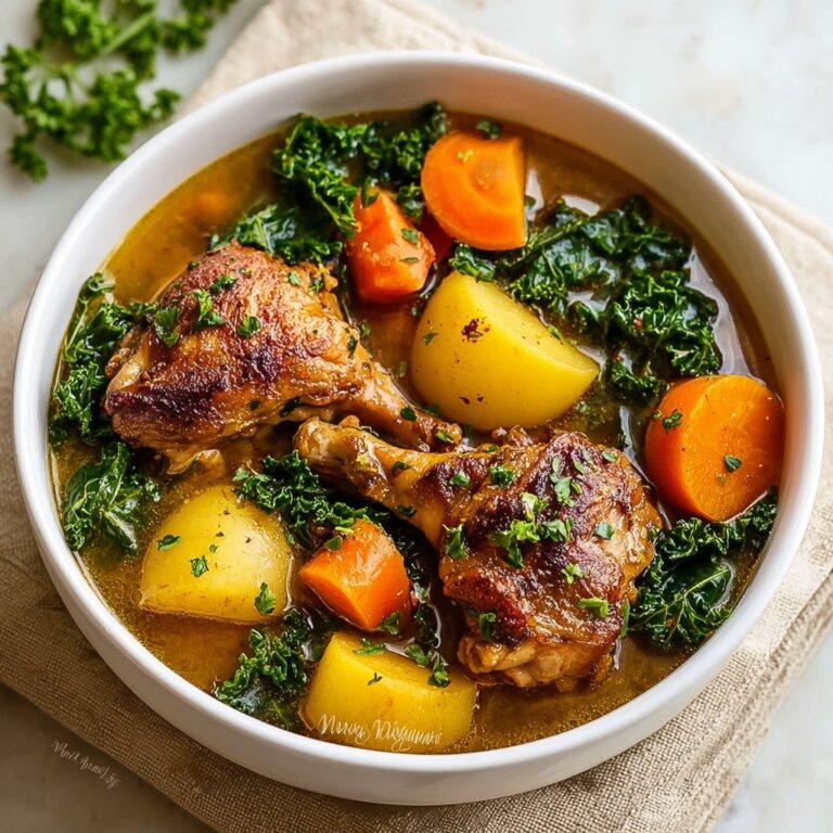 One-Pot Chicken and Kale Root Vegetable Stew Recipe