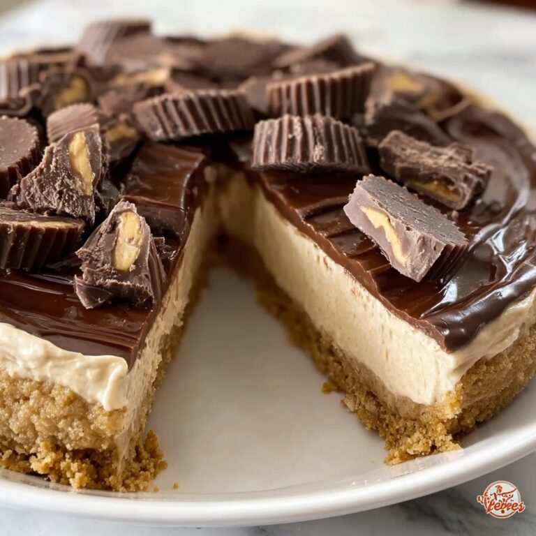 Giant Reese’s Peanut Butter Cup Pie Recipe