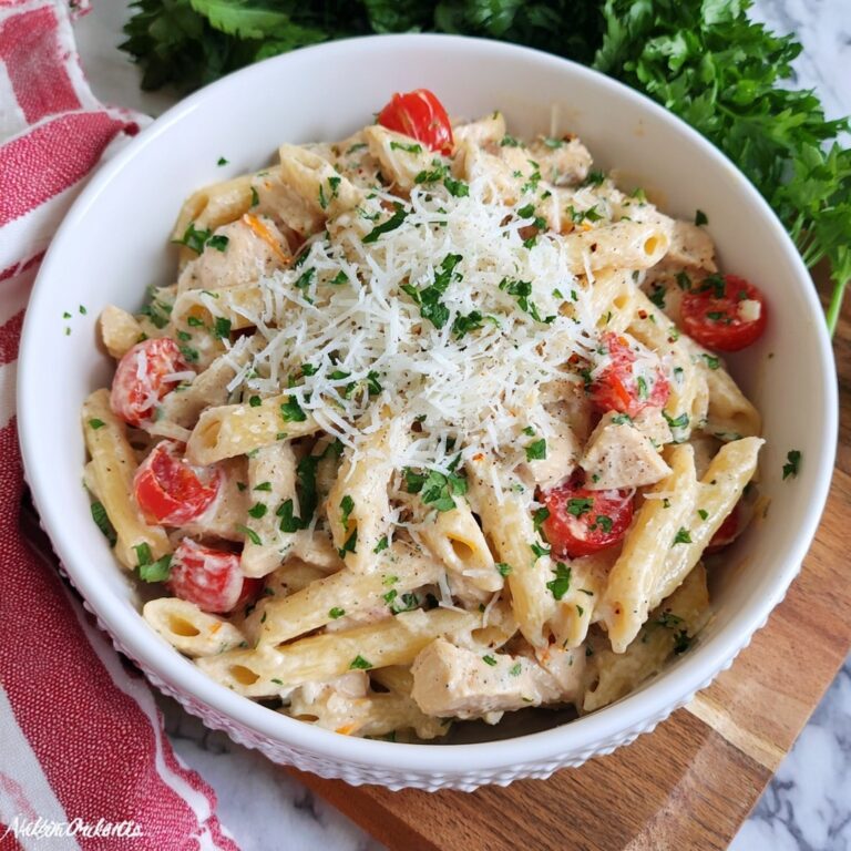 Baked Boursin Cajun Chicken Pasta Recipe