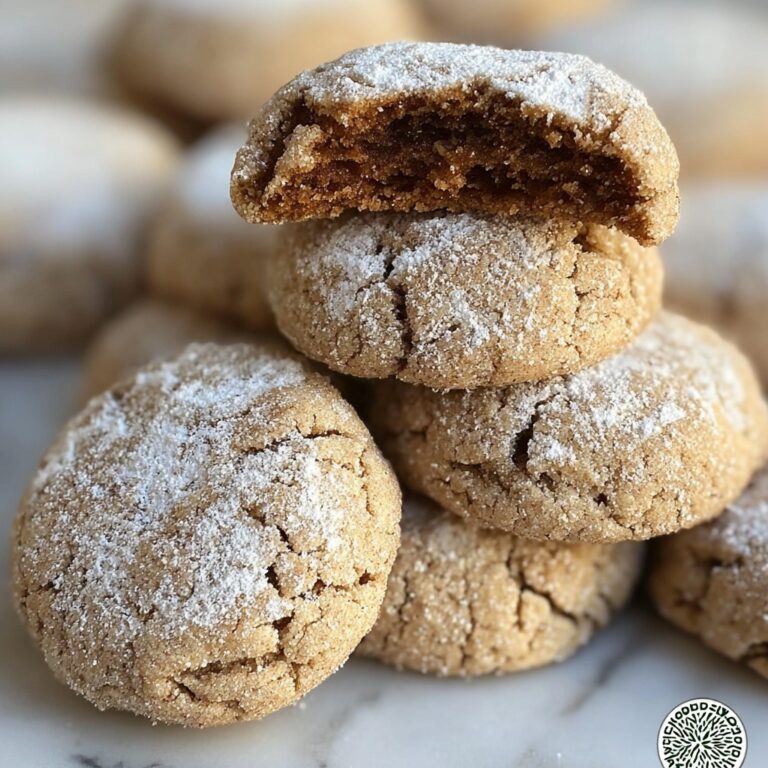 Molasses Crinkle Cookies Recipe