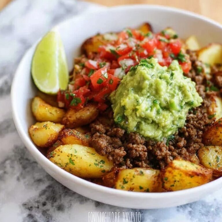 Loaded Potato Taco Bowl Recipe