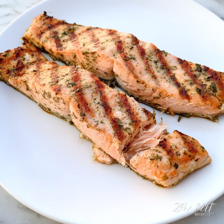 Grilled Dijon Salmon Recipe