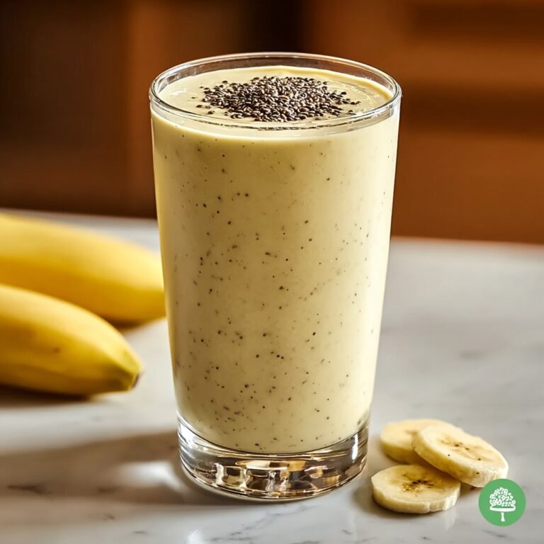 Banana Chamomile Tea Smoothie for a Soothing Boost Recipe