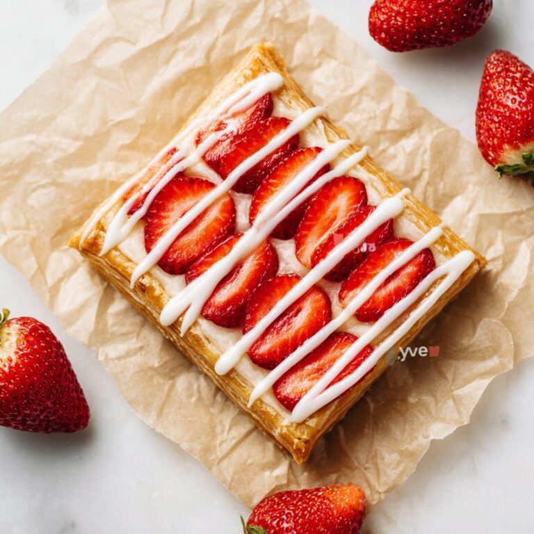 Strawberry Lemon Danish Pastries Recipe