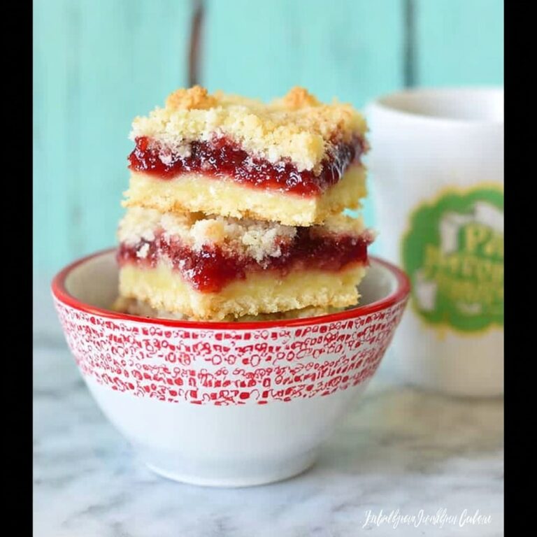 Raspberry Coconut Bars Recipe