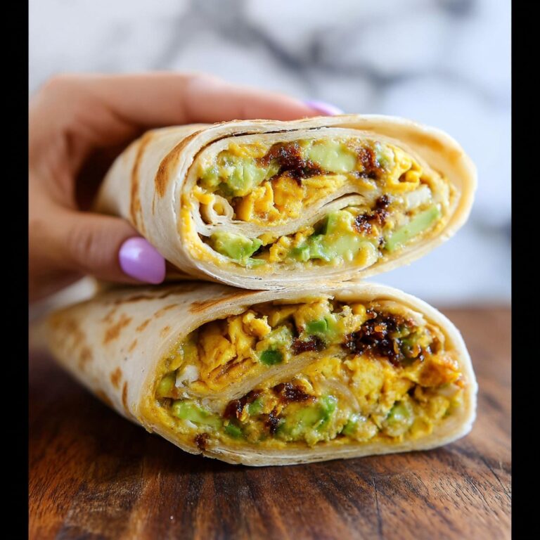 Scallion Pancake with Eggs and Spinach Wrap Recipe
