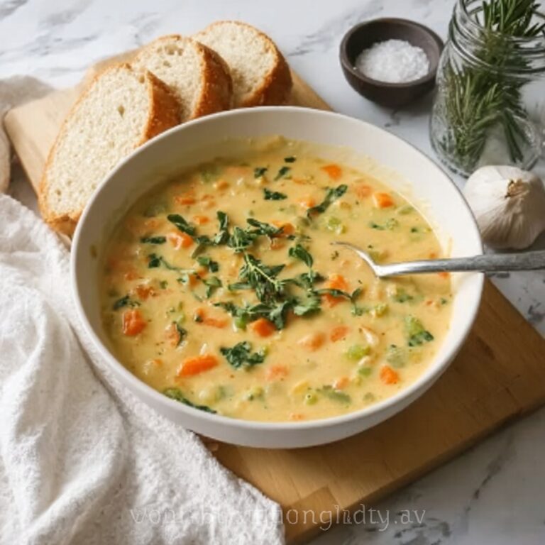 Creamy Vegetable Soup Recipe