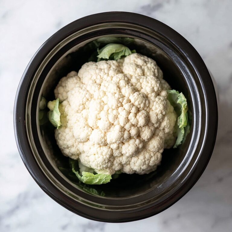 Whole Slow-Cooked Cauliflower Recipe