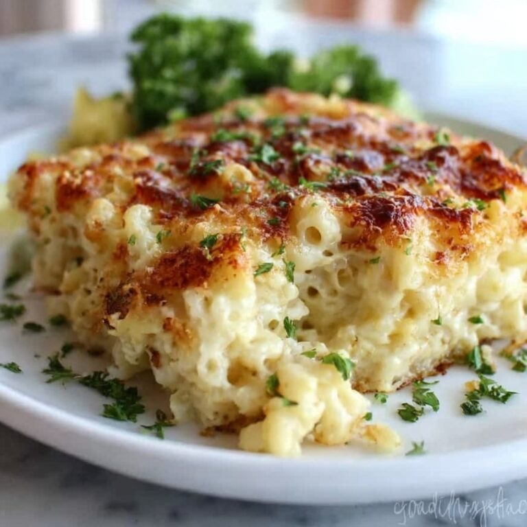 Cheesy Hashbrown Casserole with Crunchy Cornflake Topping Recipe