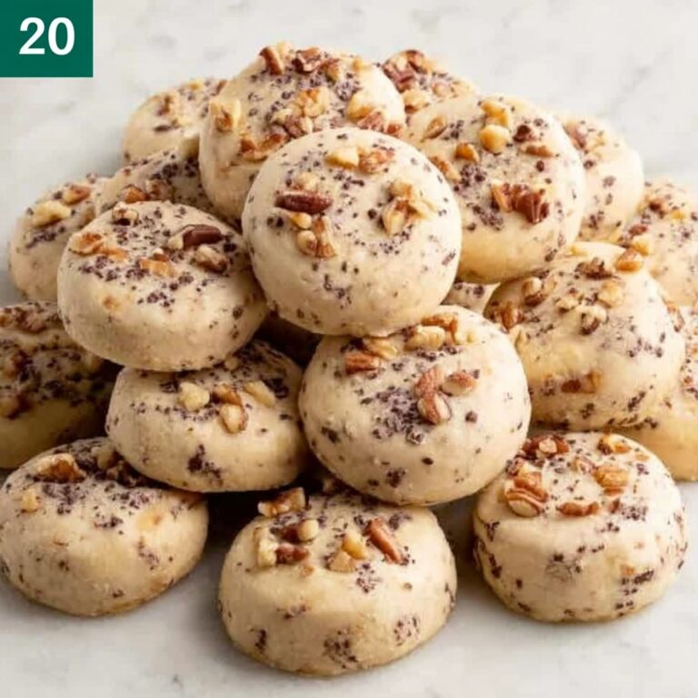 Toffee Icebox Cookies Recipe