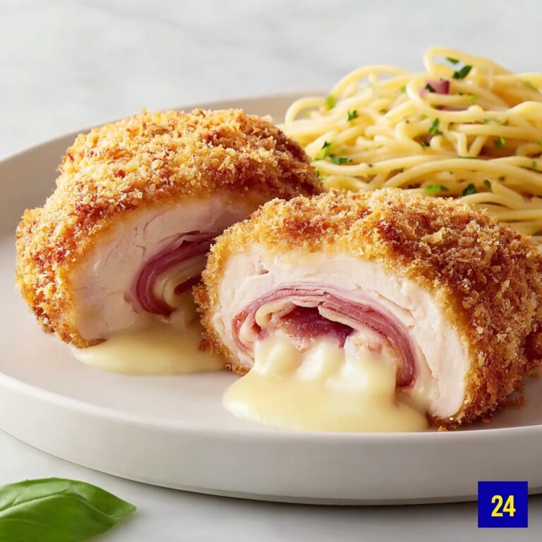 Gordon Ramsay’s Chicken Cordon Bleu with Creamy Dijon Sauce Recipe