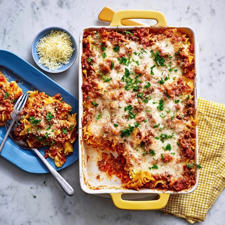 Easy Macaroni Casserole with Ground Turkey and Veggies Recipe