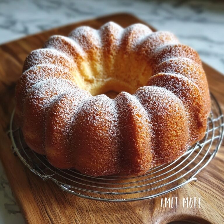 Cinnamon Maple Bundt Cake Recipe