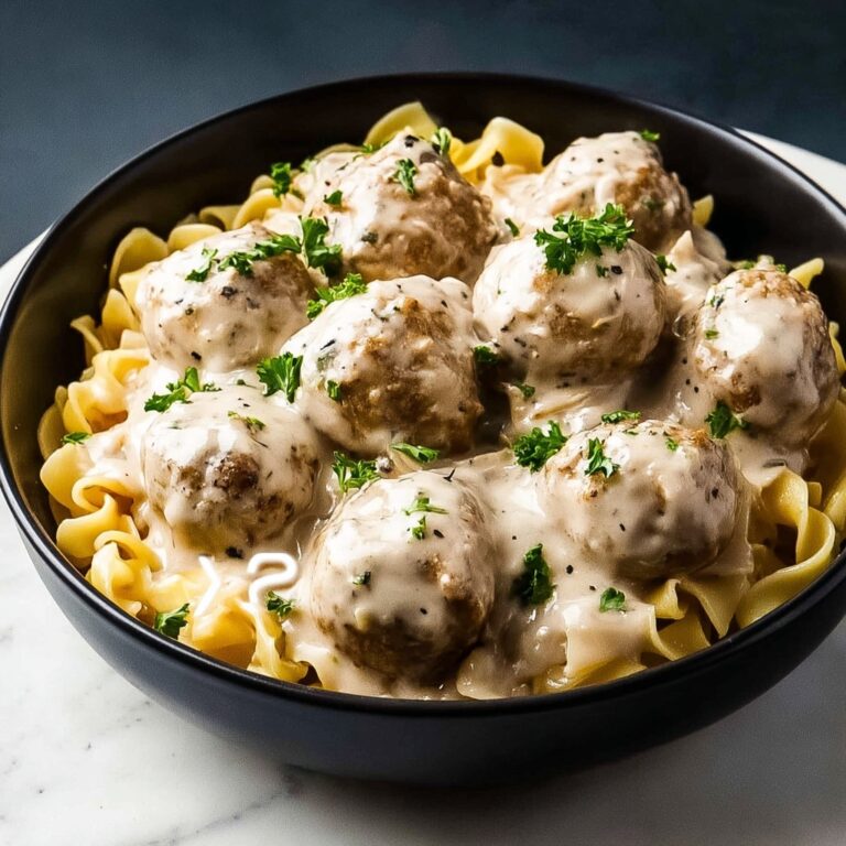 Easy Swedish Meatballs Recipe