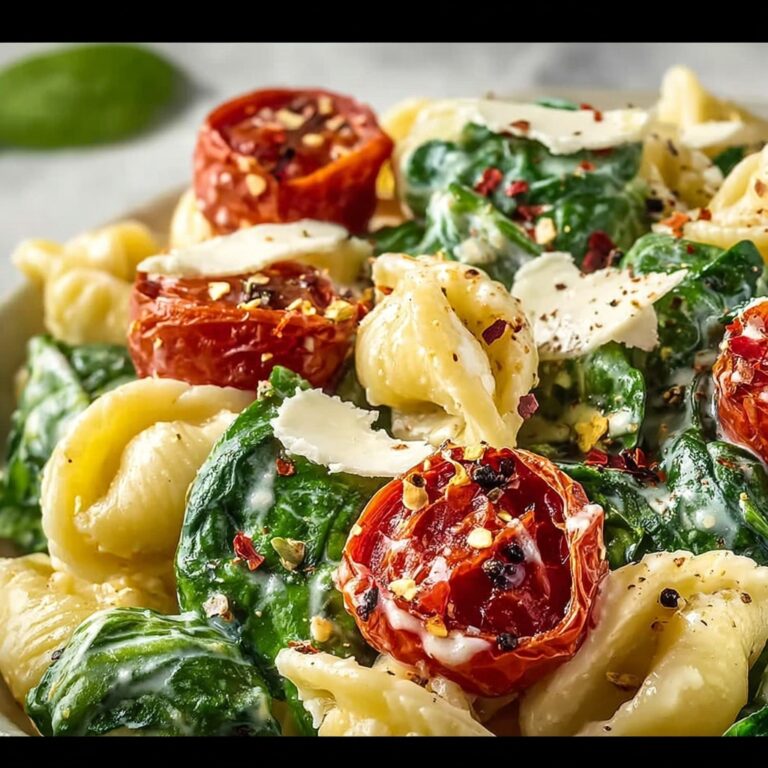 Vibrant Spinach Pasta Salad with Feta and Sweet Cranberries Recipe