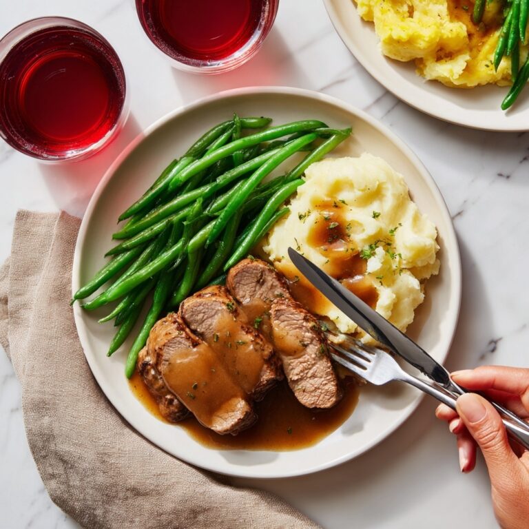Beef Tenderloin with Mushroom Sauce Recipe