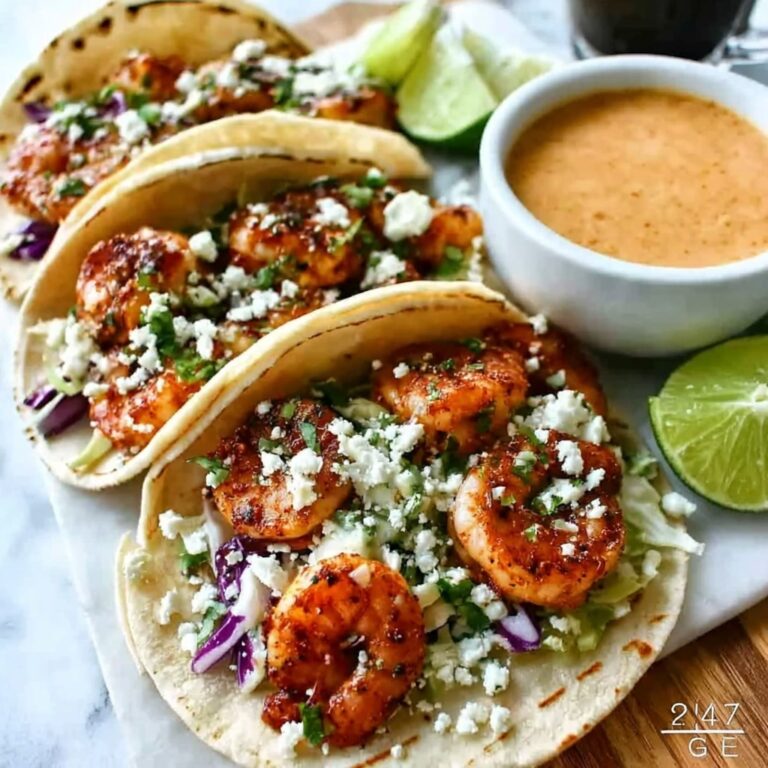 Mouthwatering Shrimp Tacos Recipe