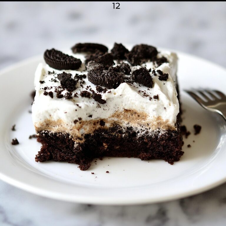 Oreo Pudding Poke Cake Recipe