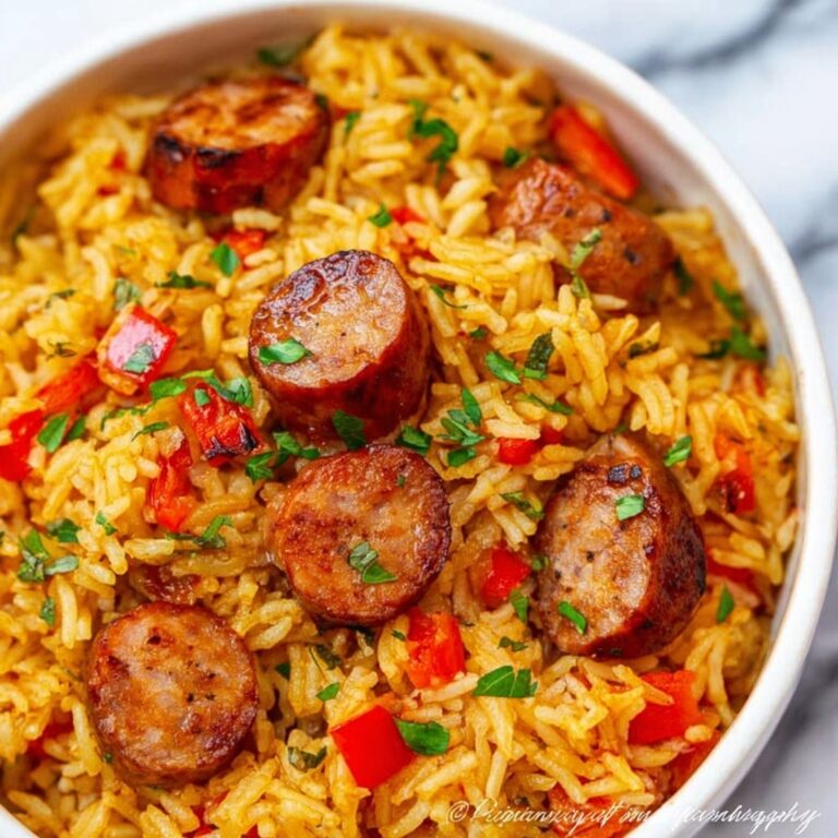 Rice with Smoked Sausage Recipe