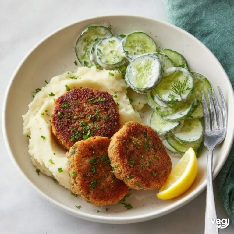 Baked Chicken Rissoles Recipe