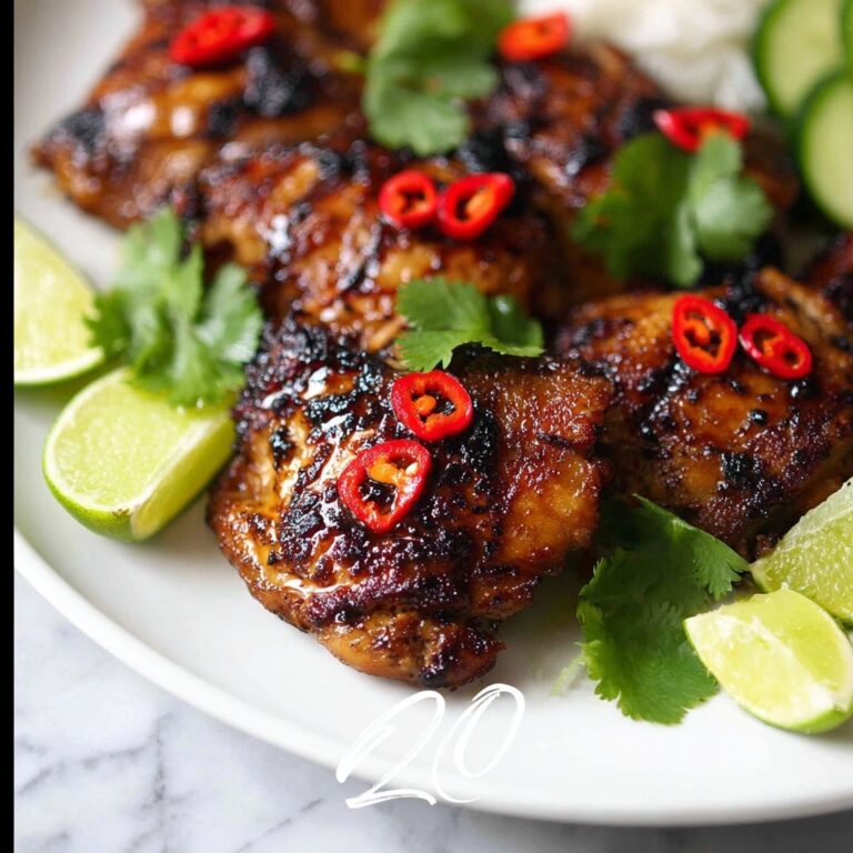 Thai Grilled Chicken (Gai Yang) with Coconut Rice and Dipping Sauces Recipe
