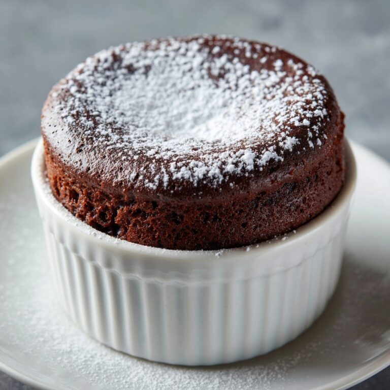 Easy Chocolate Soufflé Recipe