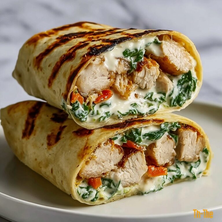 Low Carb Cheesy Garlic Chicken Wraps Recipe