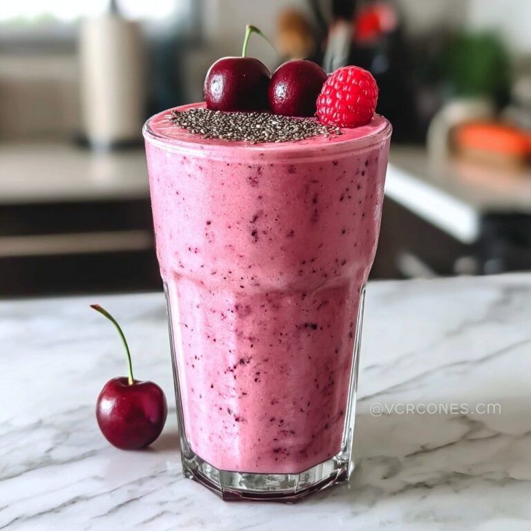 Delicious Cherry Smoothie for Quick Gut Health Boost Recipe