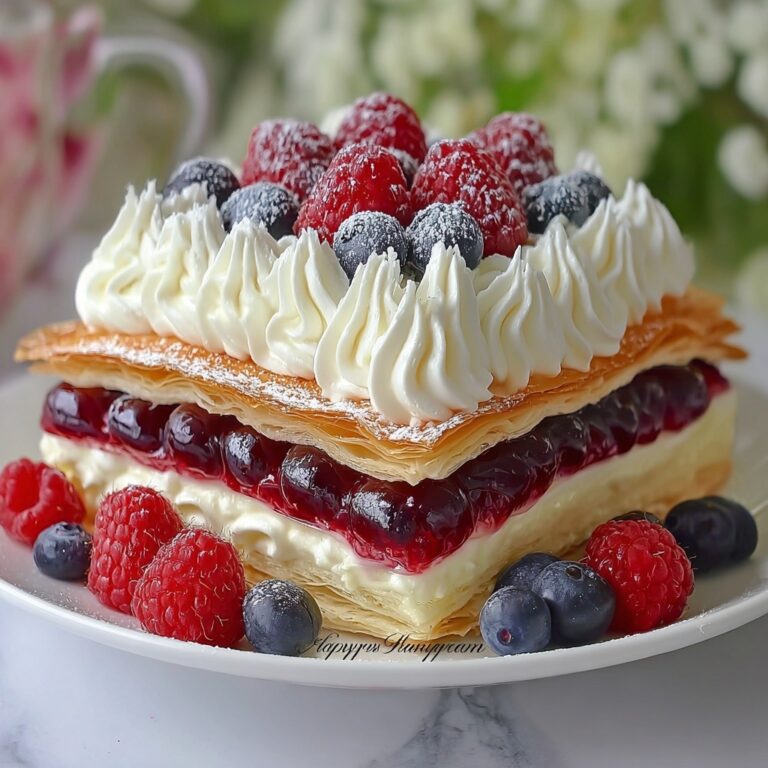 Berry Cream Pastry Cake: A Showstopper for Every Occasion Recipe