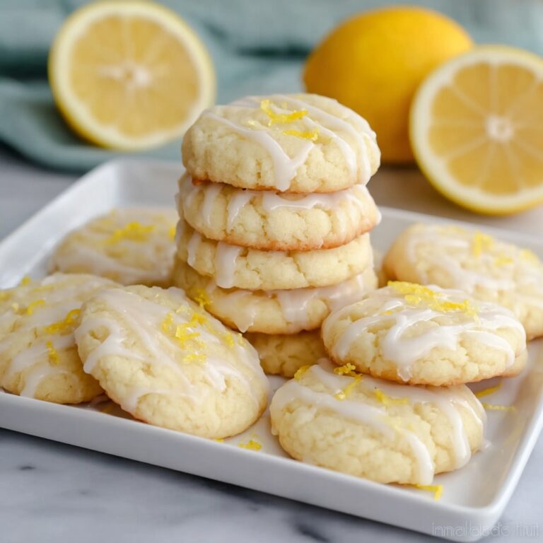 Lemon Sugar Cookies with Lemon Glaze Recipe