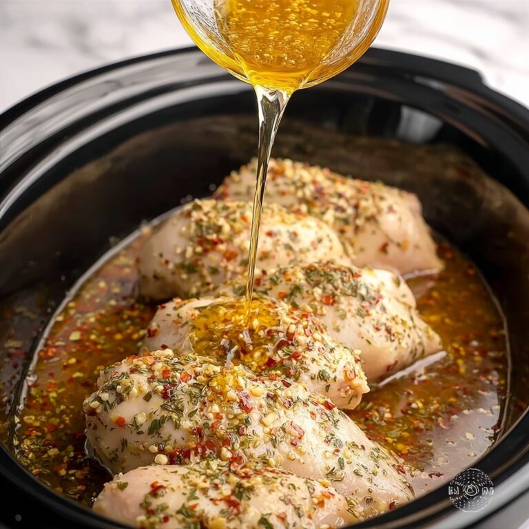 Slow Cooker 4-Ingredient Creamy Italian Chicken Recipe