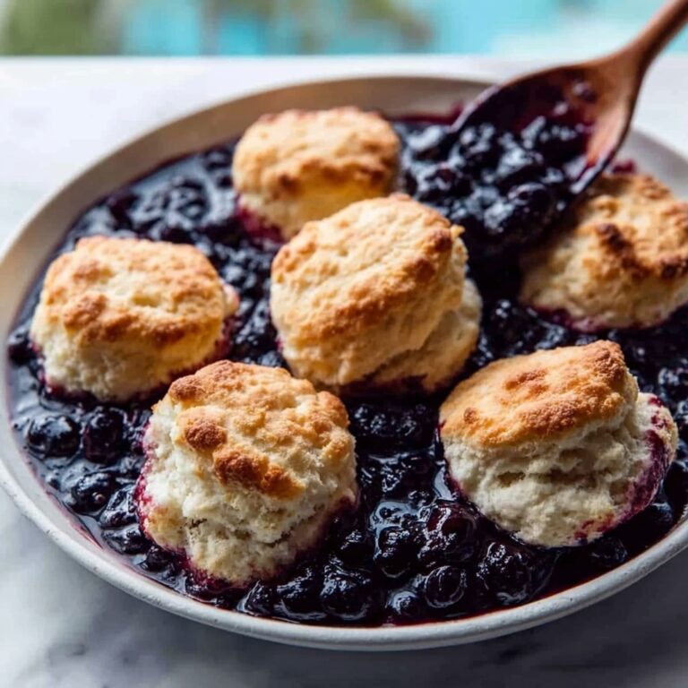 Delicious Blueberry Butter Swim Biscuits Recipe