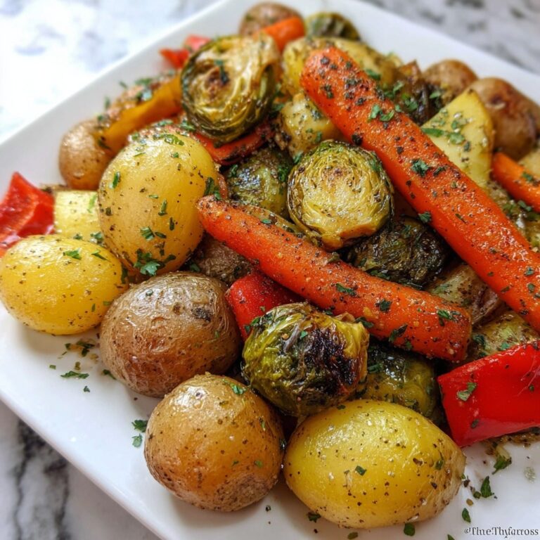 Cowboy Butter Roasted Vegetables: Crispy, Creamy Bliss! Recipe