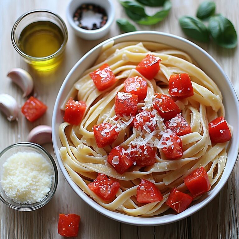 Tomato Garlic Pasta Recipe