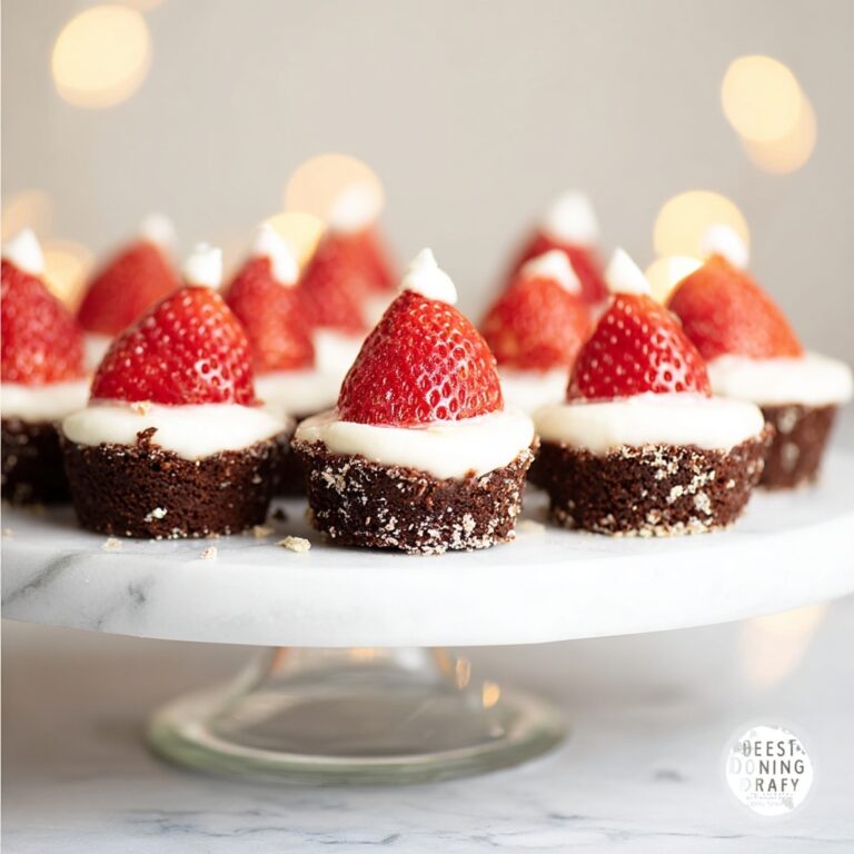 Santa Flourless Brownies Recipe
