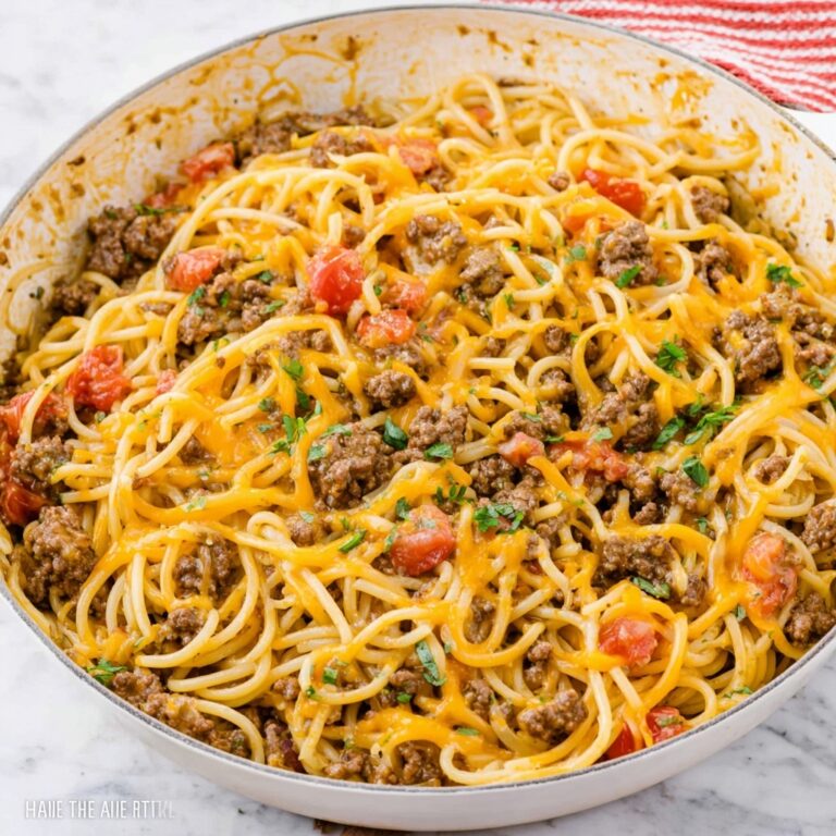 Taco Spaghetti Dinner Recipe