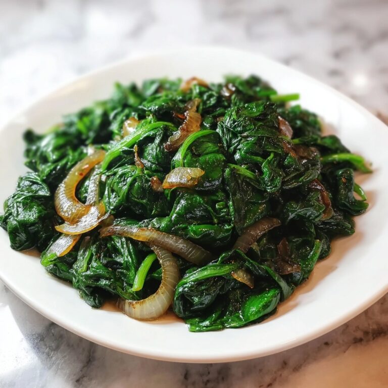 Spinach and Onion Boil Recipe