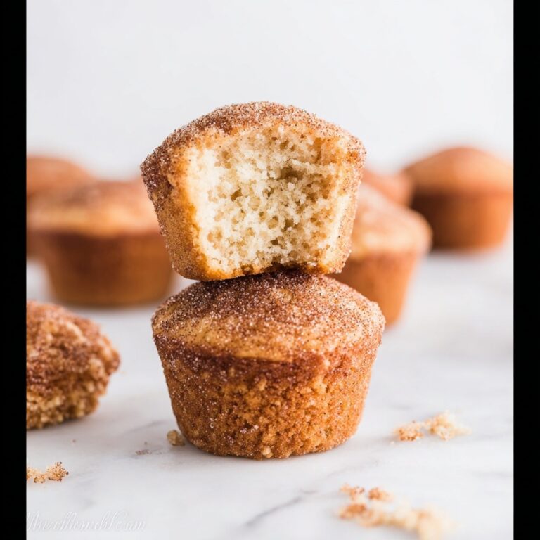 Mini Cinnamon Sugar Muffins Recipe
