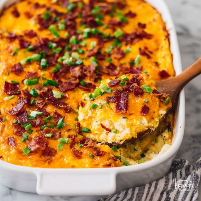 Twice-Baked Potato Casserole Recipe