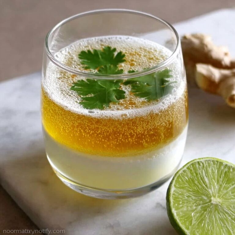 Natural Mounjaro Detox Drink: 4-Ingredient Apple Cider Vinegar, Lemon, Ginger & Honey Beverage Recipe