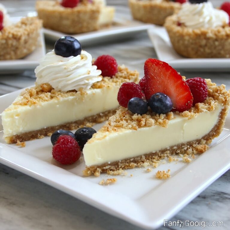 No-Bake Cream Cheese Lemon Pie with Graham Cracker Crust Recipe