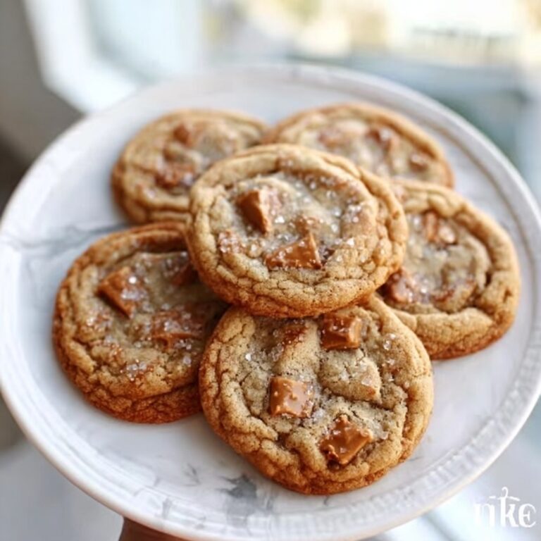 Brown Butter Toffee Cookies Recipe