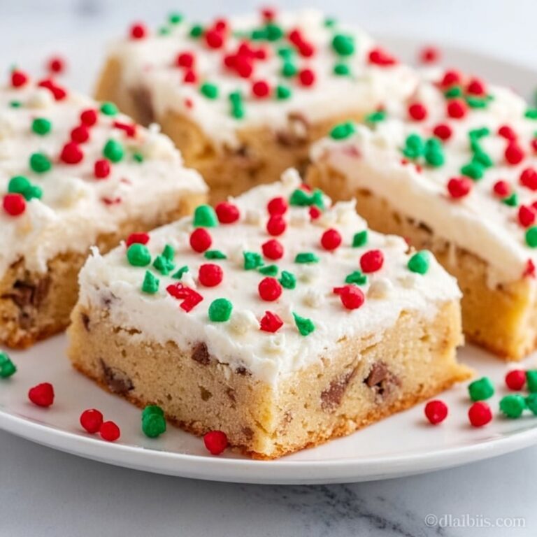 Festive Cookie Bars Recipe