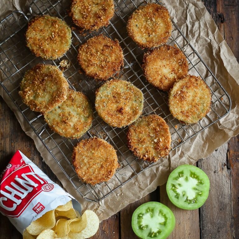 Best Fried Green Tomatoes from Guy’s Grocery Games Recipe