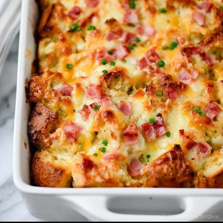 Bacon, Egg and Cheese Croissant Bake Recipe