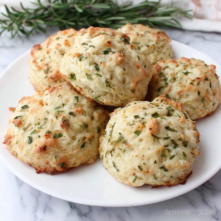 Stuffing Biscuits with Fresh Herbs and Vegetables Recipe