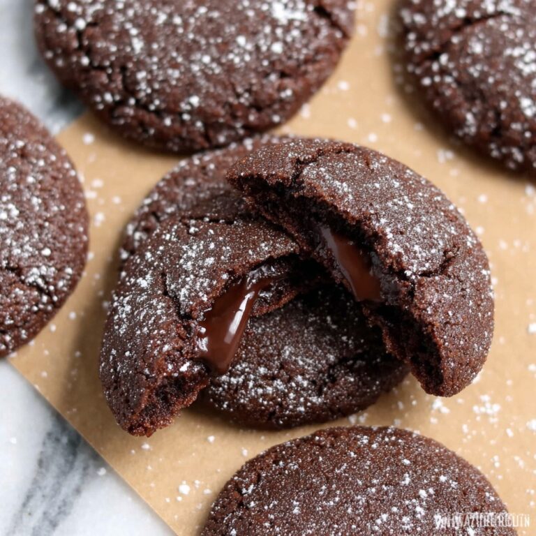 Chocolate Lava Cookies Recipe