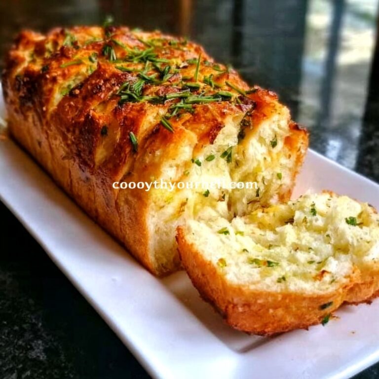 Rosemary Garlic Pull Apart Bread Recipe