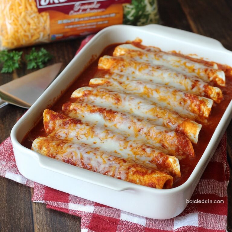 5-Ingredient Beef Enchiladas Recipe