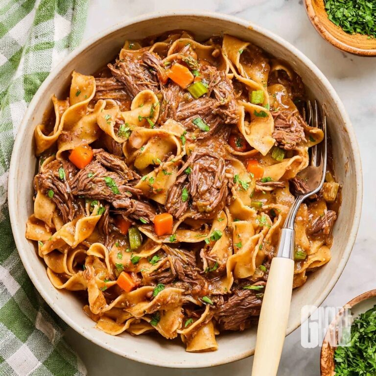 Crockpot Short Rib Ragu with Pappardelle Recipe